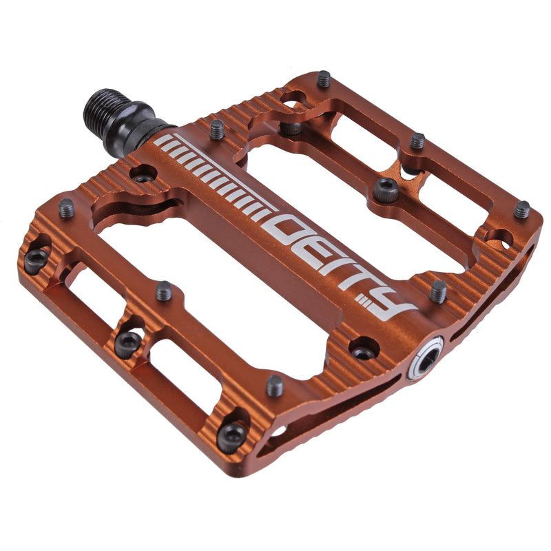 DEITY Black Kat Pedals - Platform, Aluminum, 9/16", Bronze