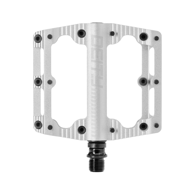 DEITY Black Kat Pedals - Platform, Aluminum, 9/16", Silver