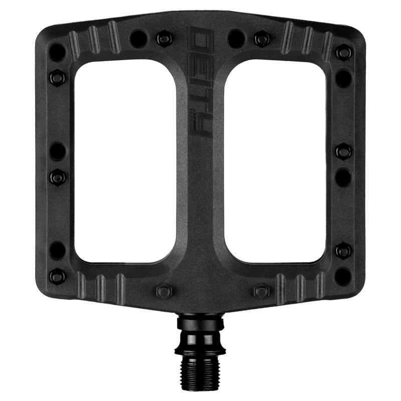 DEITY Deftrap Pedals - Platform, Composite, 9/16", Black