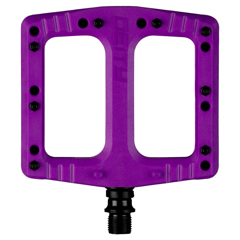 DEITY Deftrap Pedals - Platform, Composite, 9/16", Purple