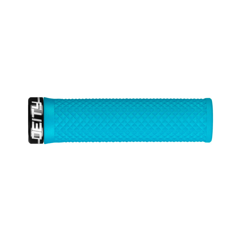 DEITY Lockjaw Grips - Turquoise, Lock-On