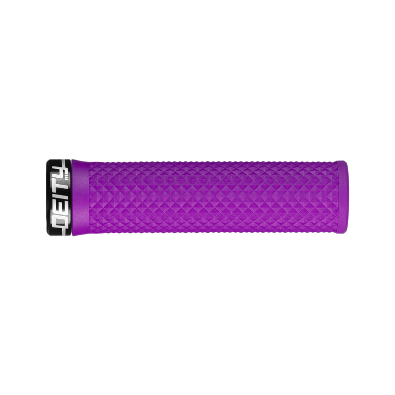 DEITY Lockjaw Grips - Purple, Lock-On