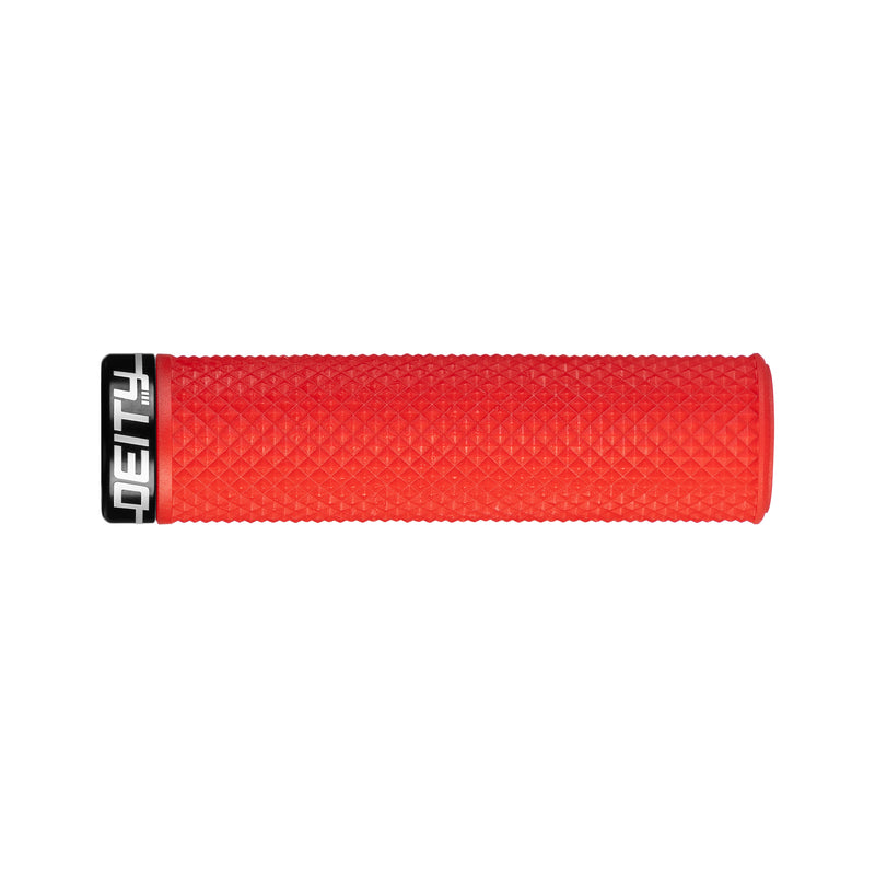 DEITY Supracush Grips - Red, Lock-On