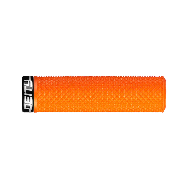 DEITY Supracush Grips - Orange, Lock-On