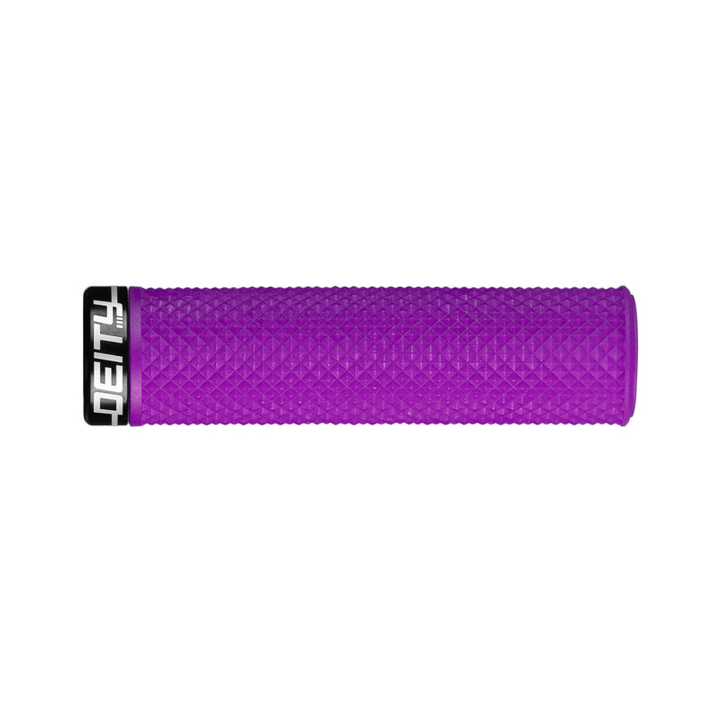 DEITY Supracush Grips - Purple, Lock-On