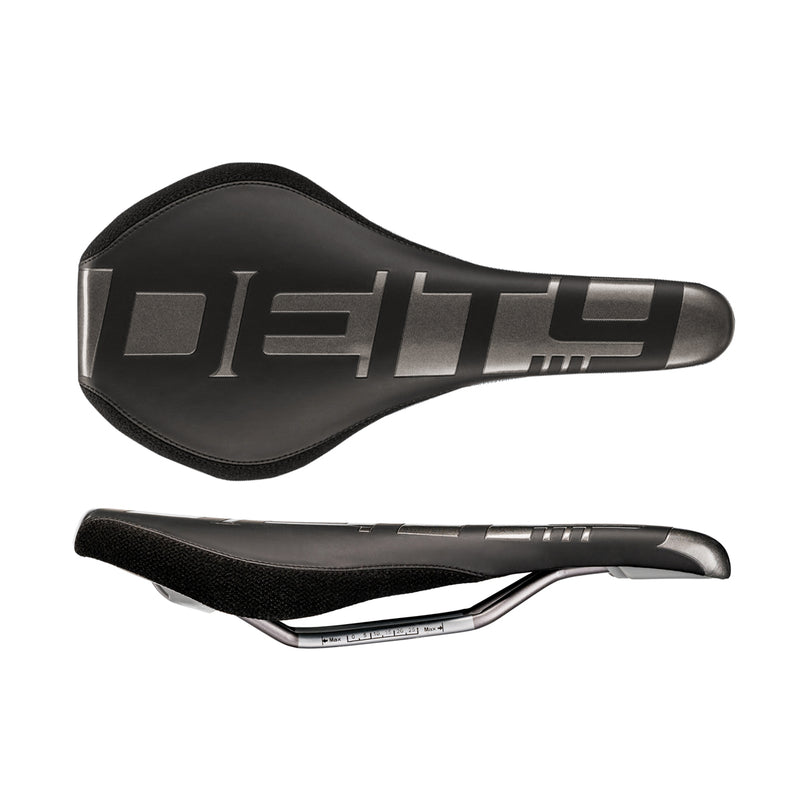 DEITY Speedtrap AM Saddle - Chromoly, Black/Gray