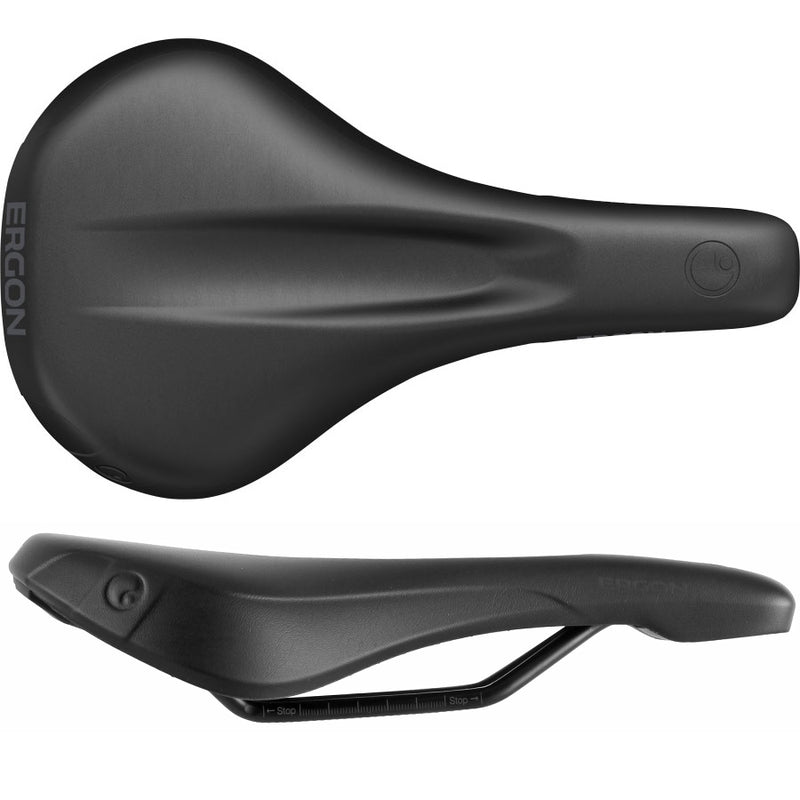 Ergon SFC3 Saddle - Steel, Black, Small