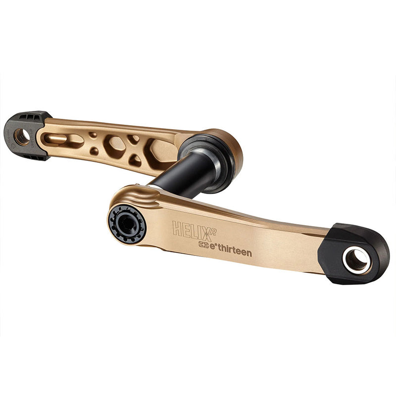 e*thirteen Helix R Crankset - 175mm, 73mm, 30mm Spindle with e*thirteen P3 Connect Interface, Bronze