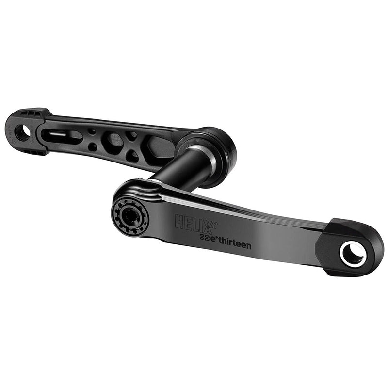 e*thirteen Helix R Crankset - 165mm, 73mm, 30mm Spindle with e*thirteen P3 Connect Interface, Black