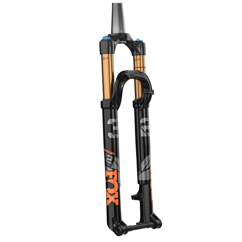 FOX 32 Step-Cast Factory Suspension Fork - 29", 100 mm, 15 x 110 mm, 44 mm Offset, Shiny Black, FIT4, Push-Lock