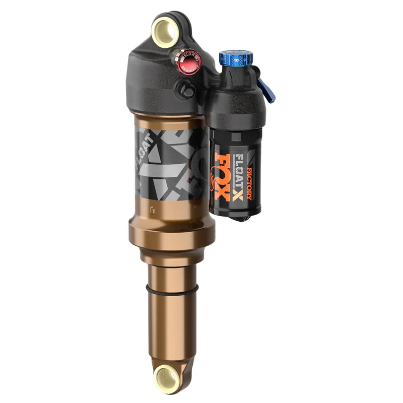 FOX FLOAT X Factory Rear Shock - Metric, 230 x 65 mm, EVOL LV, 2-Position Lever, Kashima Coat