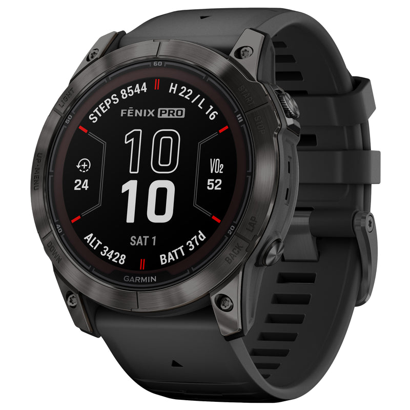 Garmin fenix 7X Pro Sapphire Solar Carbon Gray DLC Titanium