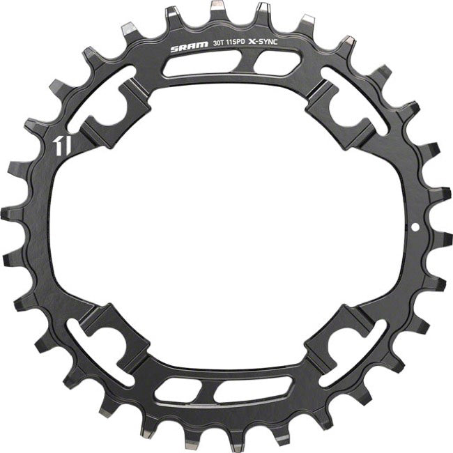 SRAM X-Sync Steel Chainring 30 Teeth x 94mm BCD Black