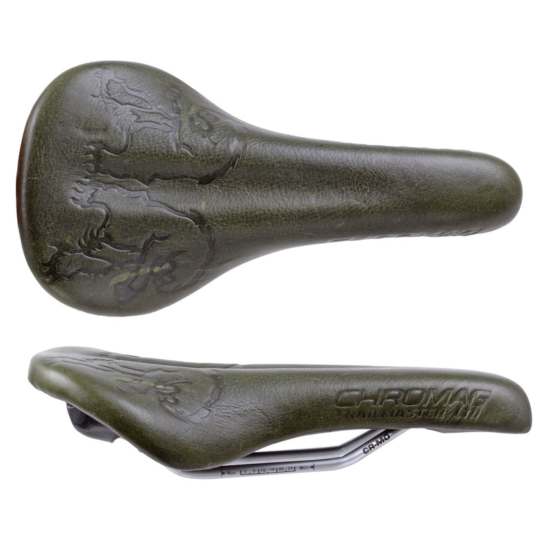 Chromag Trailmaster LTD Saddle - Chromoly, Pine