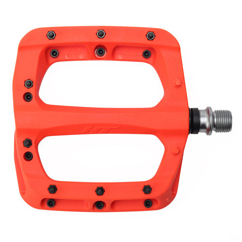 HT Pedals PA03A Platform Pedals CrMo - Neon Orange