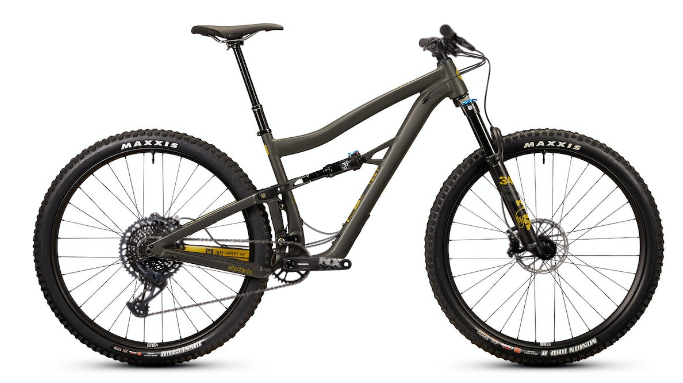IBIS Ripley AF Aluminum 29" Complete Mountain Bike - GX Build w/ Alloy Wheels, Small, Mustard Stain