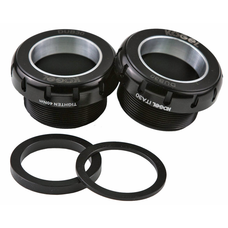 Kogel Bearings ITA DUB (Road) Alloy Bottom Bracket - Black