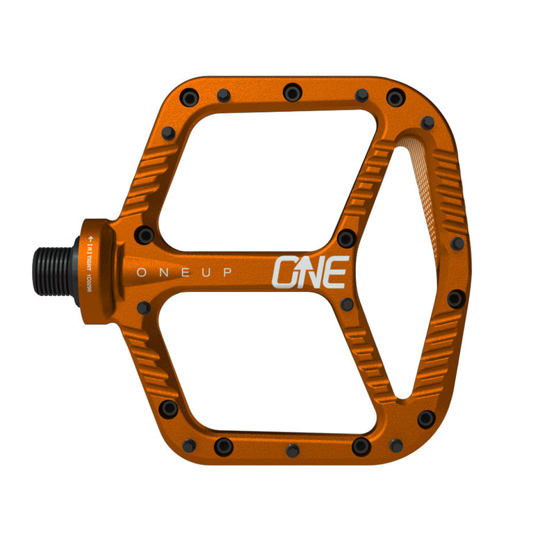 OneUp Components Aluminum Platform Pedals, Orange