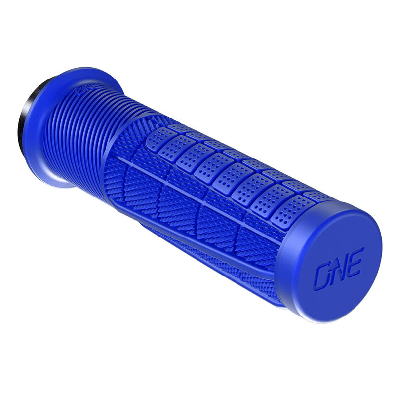 OneUp Components Thick Lock-On Grips, Blue