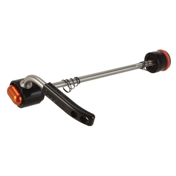 Paul Components Quick Release Skewer 100mm (Front) - Black w/Orange