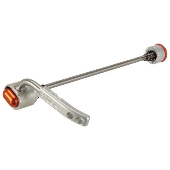 Paul Components Quick Release Skewer 130/135mm - Silver w/Orange