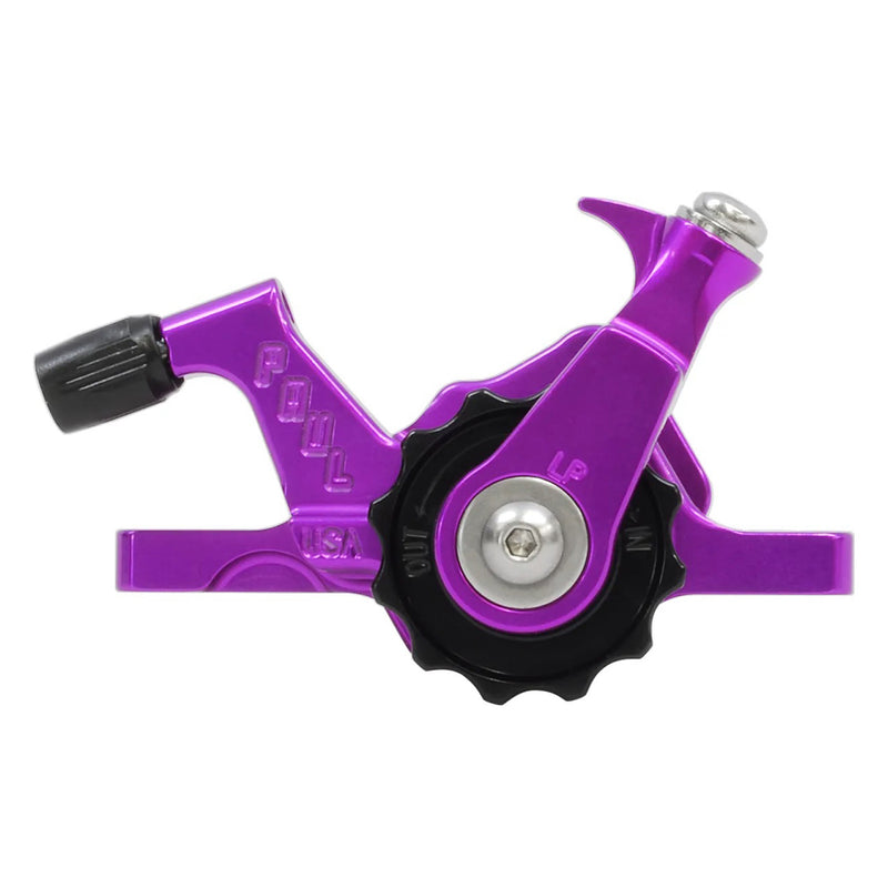 Paul Components Klamper Disc Brake Caliper Long-Pull - Purple/Black