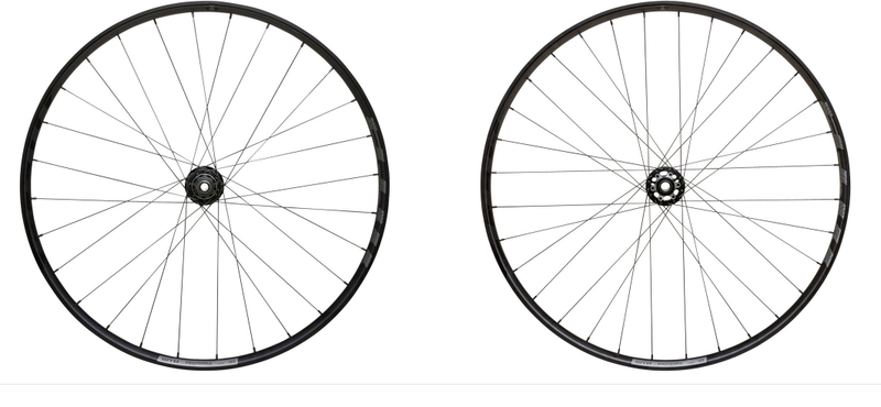 WTB Proterra Light i23 Wheelset 700, 12 x 100/142mm, 6-Bolt, Black, 28H, XDR