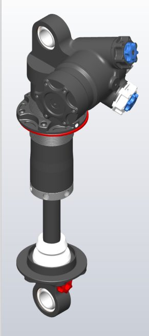 PUSH Industries ELEVENSIX SHD Coil Rear Shock - 2022-Current Specialized Kenevo SL, 150-225lb Rider Weight