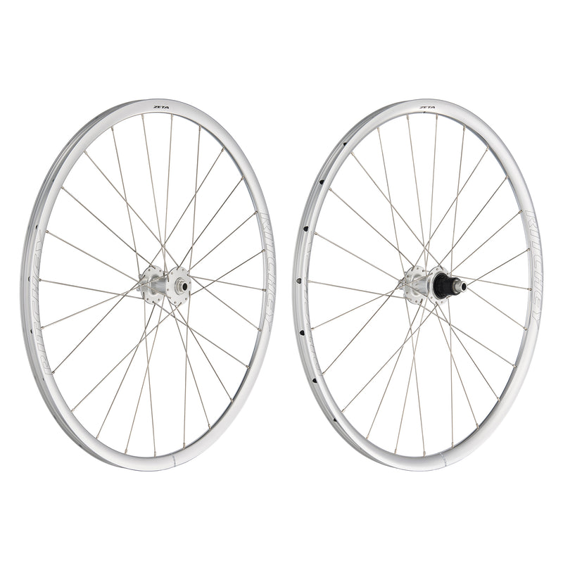 Ritchey Classic Zeta Disc Wheelset - 700c, 12 x 100 mm, 12 x 142 mm, 6-Bolt, HG 11 Road, Silver