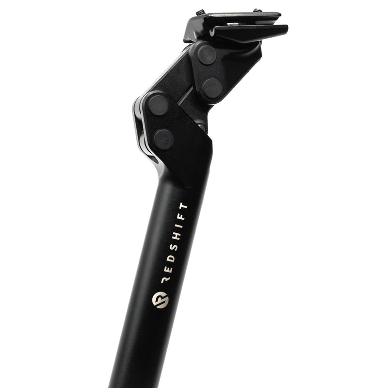 Redshift ShockStop Suspension Seatpost - 27.2 x 350mm, 35mm Maximum Travel, Aluminum, Black