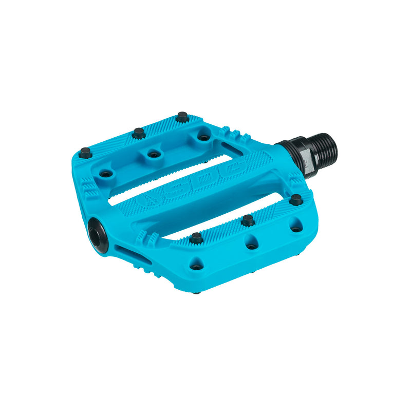 SDG Slater Kids Pedals - Platform, Composite/Plastic, 9/16", Cyan Blue