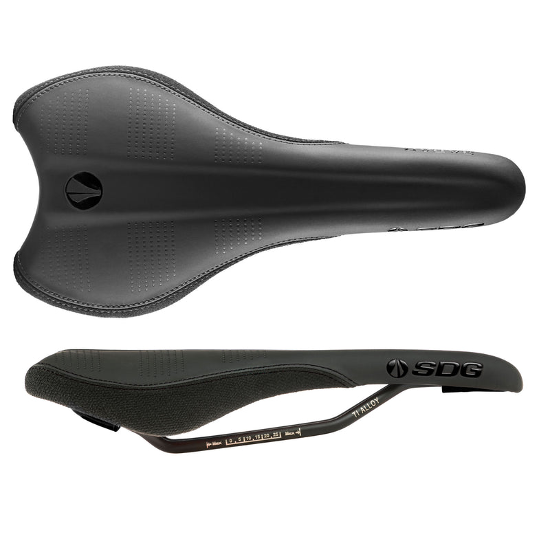 SDG Radar Saddle - Titanium Alloy, Black