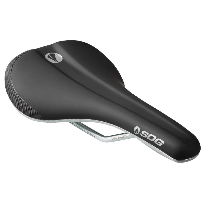 SDG Bel-Air V3 Saddle - PVD Coated Lux-Alloy, Black/Silver, Sonic Welded Sides, Limted Edition Galactic