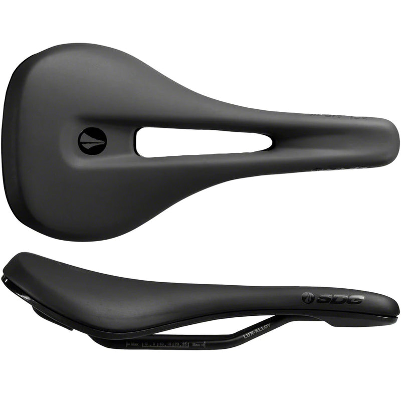 SDG Bel-Air V3 Overland Saddle - Lux-Alloy, Black