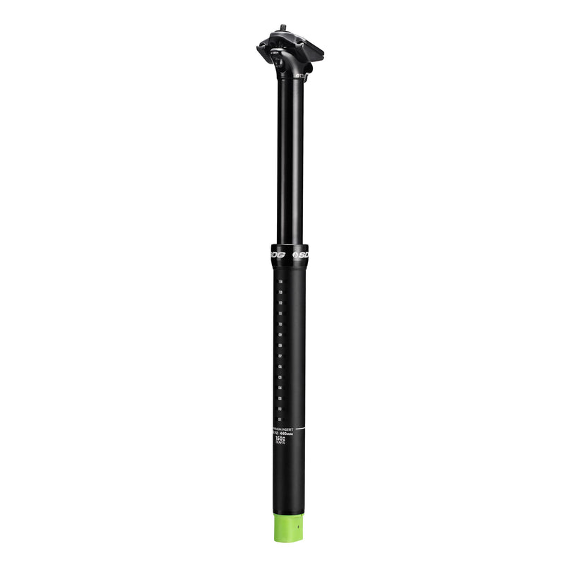 SDG Tellis Dropper Seatpost - 31.6mm, 150mm, Black