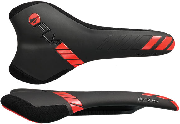 SDG I-Fly 2.0 I-Beam Saddle - Black/Red