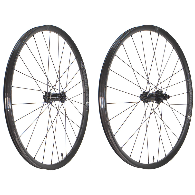 Industry Nine Enduro S Hydra Wheelset - 29", 15 x 110mm/12 x 157mm Super Boost, 6-Bolt, Black