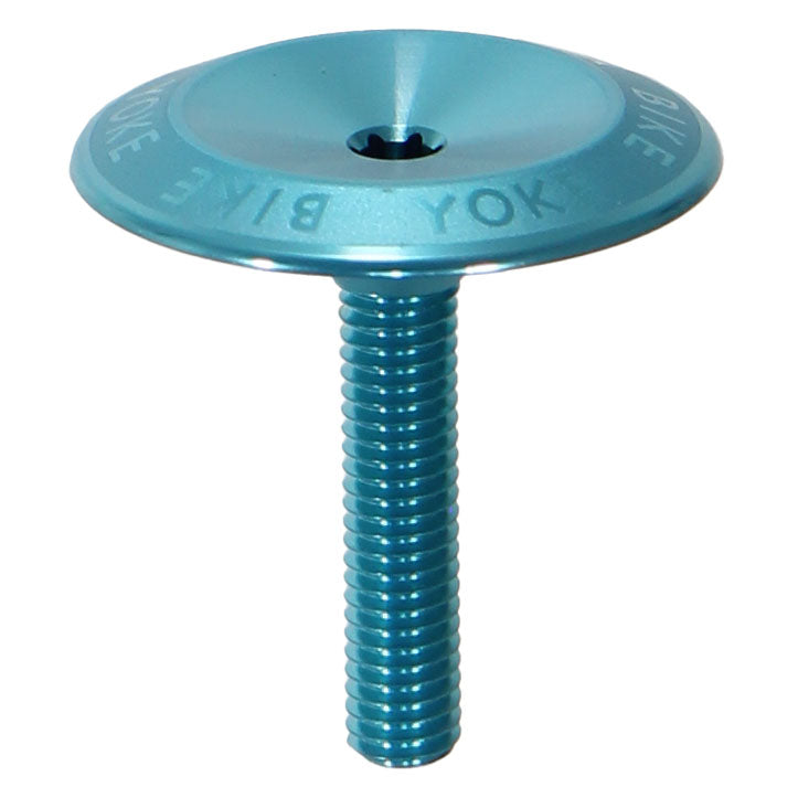 Bike Yoke Topper Top Cap - Blue