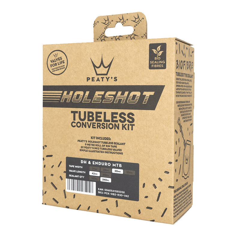 Peaty's Holeshot Tubeless Conversion Kit 30mm Enduro